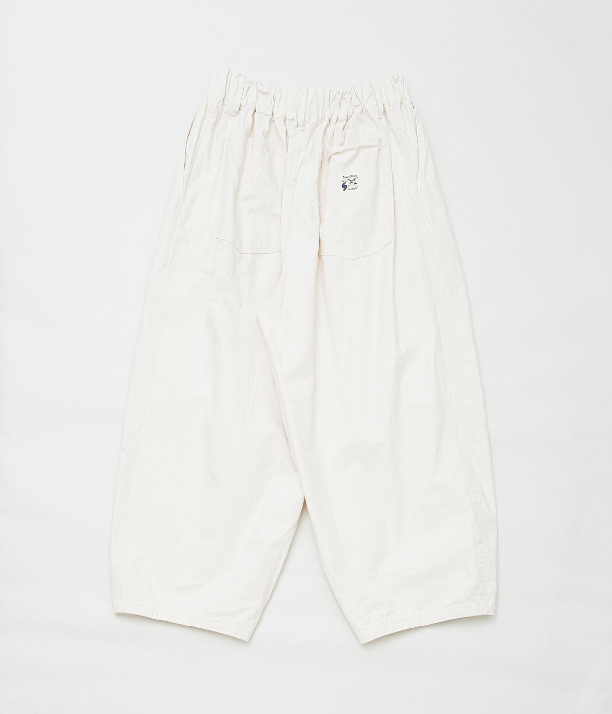 SILLAGE ''CIRCULAR PANTS'' (SUPER DUCK IVORY)