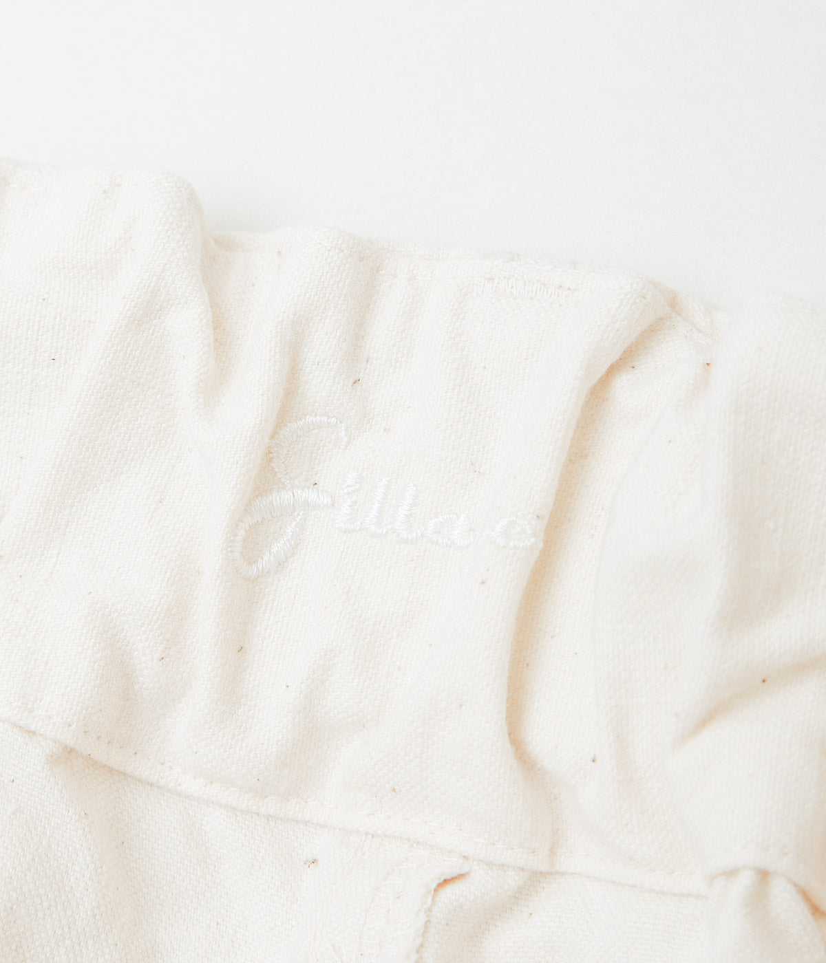 SILLAGE ''CIRCULAR PANTS'' (SUPER DUCK IVORY)