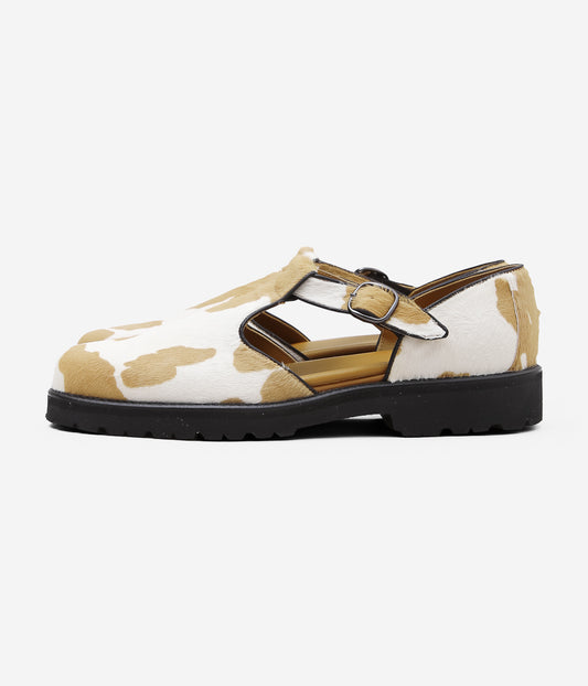 SILLAGE ''GURKHA SANDALS IN CALF'' (CALF HAIR)