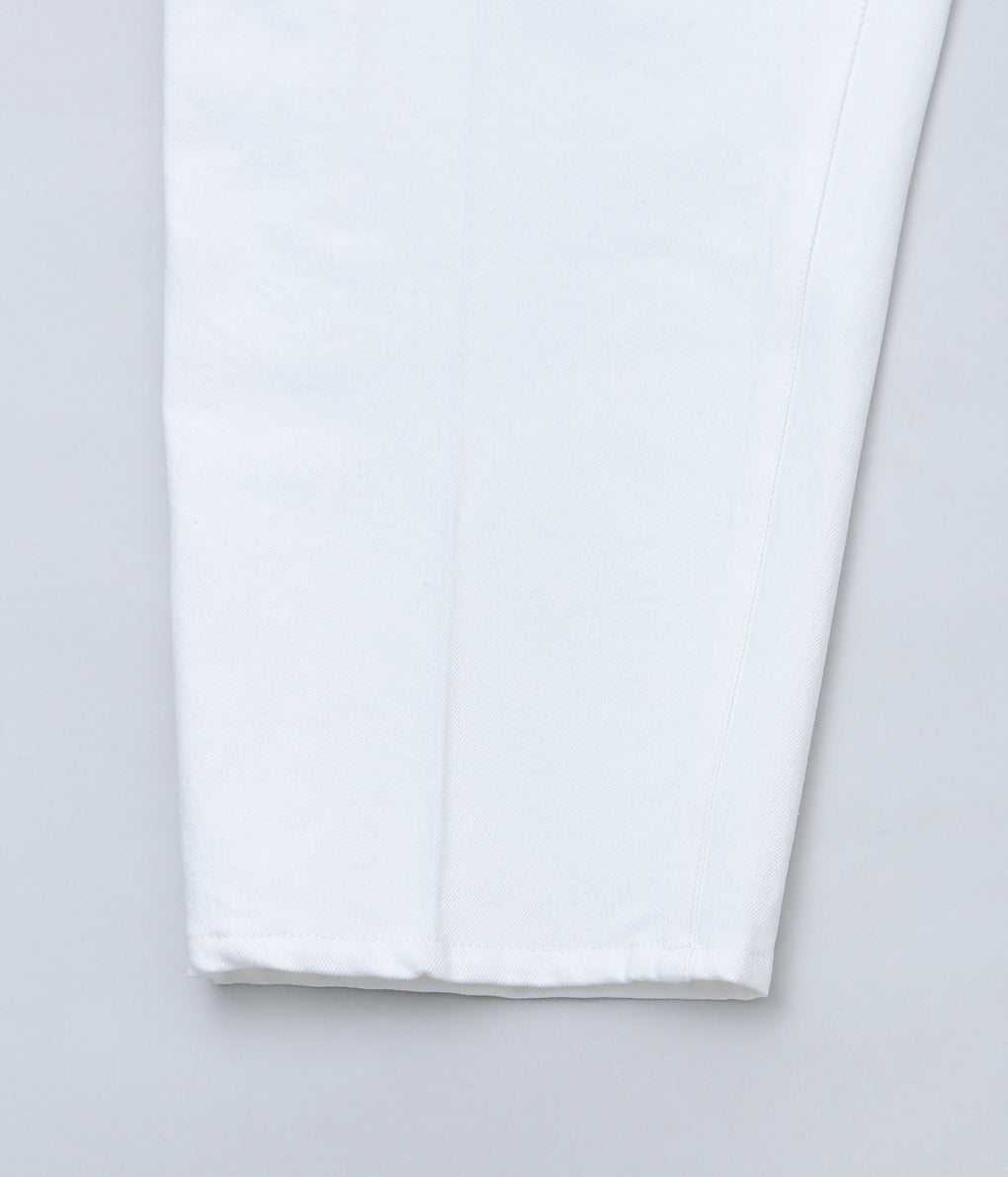 SILLAGE ''PANTALON CINQ POCHES'' (WHITE DENIM ONE WASH)