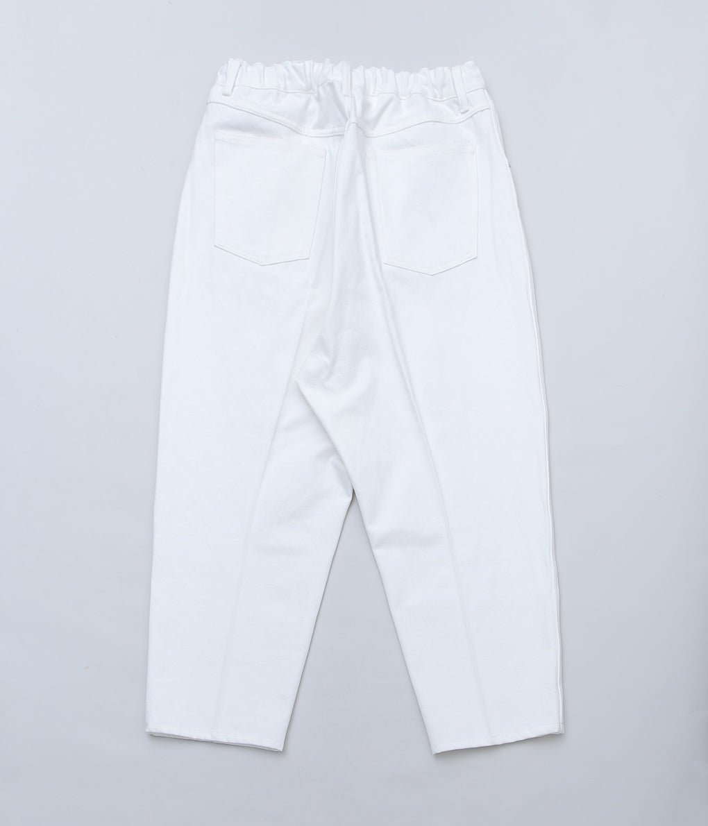 SILLAGE ''PANTALON CINQ POCHES'' (WHITE DENIM ONE WASH)