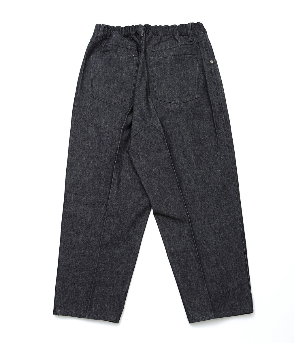 SILLAGE ''PANTALON CINQ POCHES'' (BLACK DENIM ONE WASH)