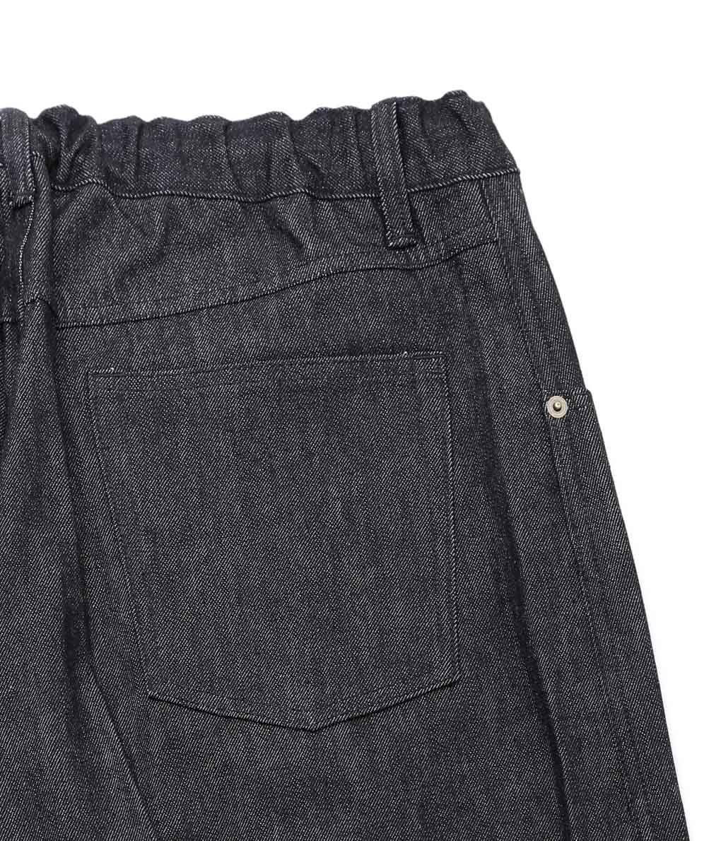 SILLAGE ''PANTALON CINQ POCHES'' (BLACK DENIM ONE WASH)