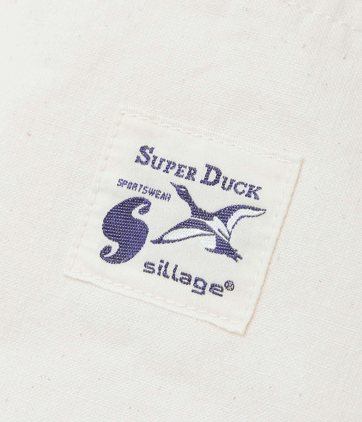 SILLAGE ''PANTALON CINQ POCHES'' (SUPER DUCK IVORY)