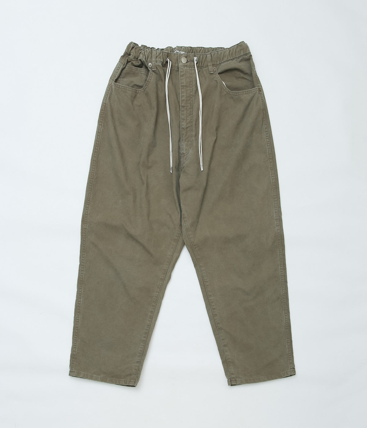 SILLAGE ''PANTALON CINQ POCHES'' (SUPER DUCK OLIVE)