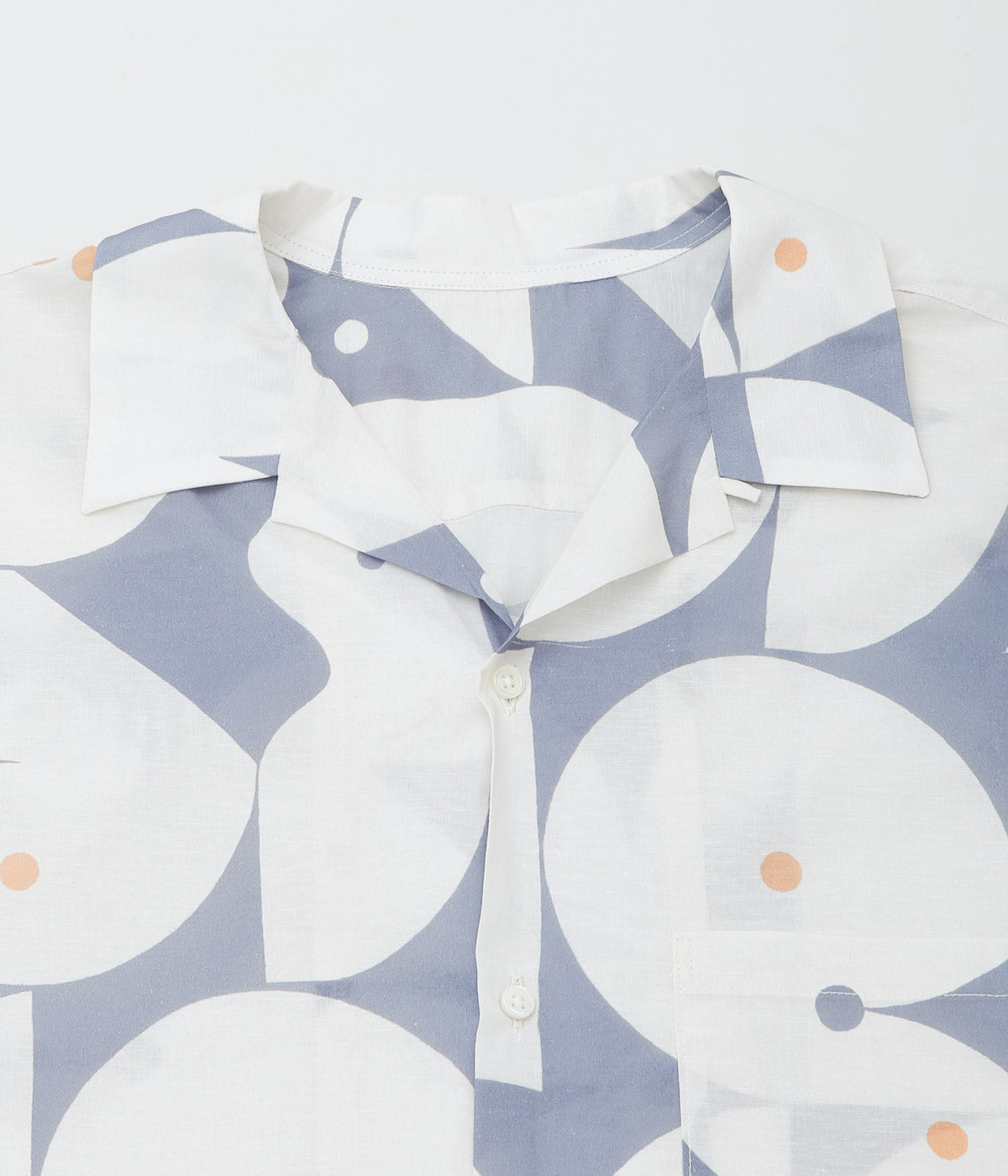 SILLAGE ''RE-ENGINEERED OVERSHIRT SHORT SLEEVE'' (AARON GLASSON BLUE)