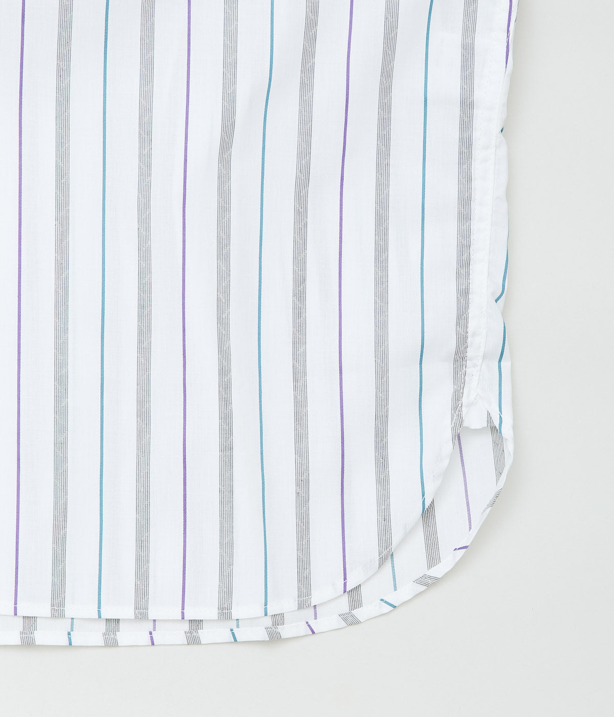 SILLAGE ''RE-ENGINEERED OVERSHIRT SHORT SLEEVE'' (DEADSTOCK WHITE STRIPE)