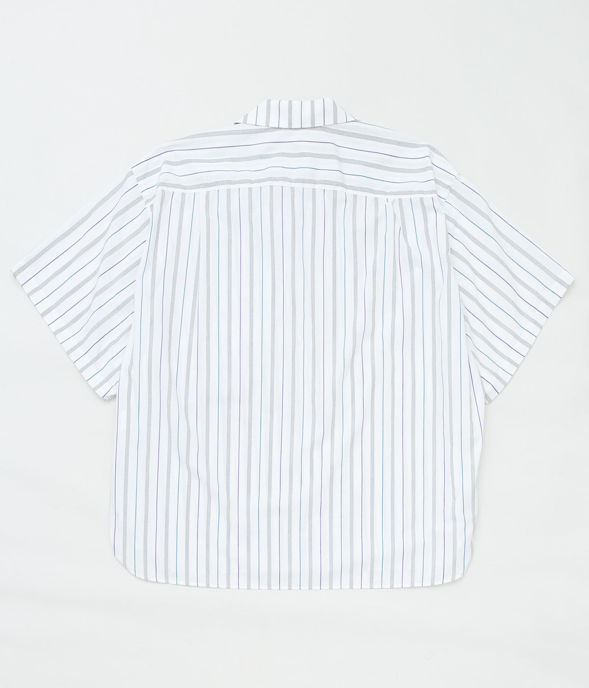 SILLAGE ''RE-ENGINEERED OVERSHIRT SHORT SLEEVE'' (DEADSTOCK WHITE STRIPE)
