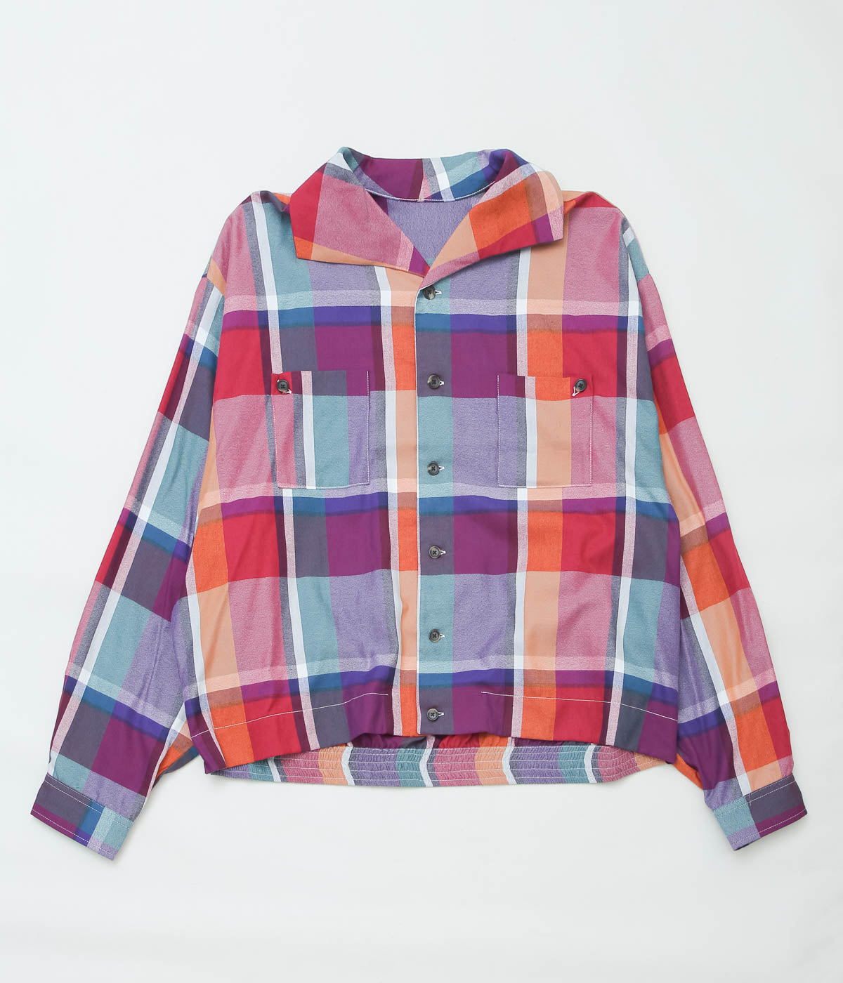 SILLAGE ''RIB BLOUSON'' (DEADSTOCK MULTI CHECK)