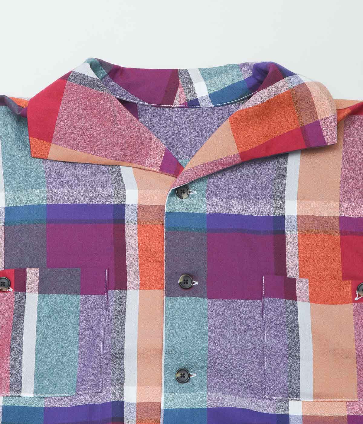 SILLAGE ''RIB BLOUSON'' (DEADSTOCK MULTI CHECK)