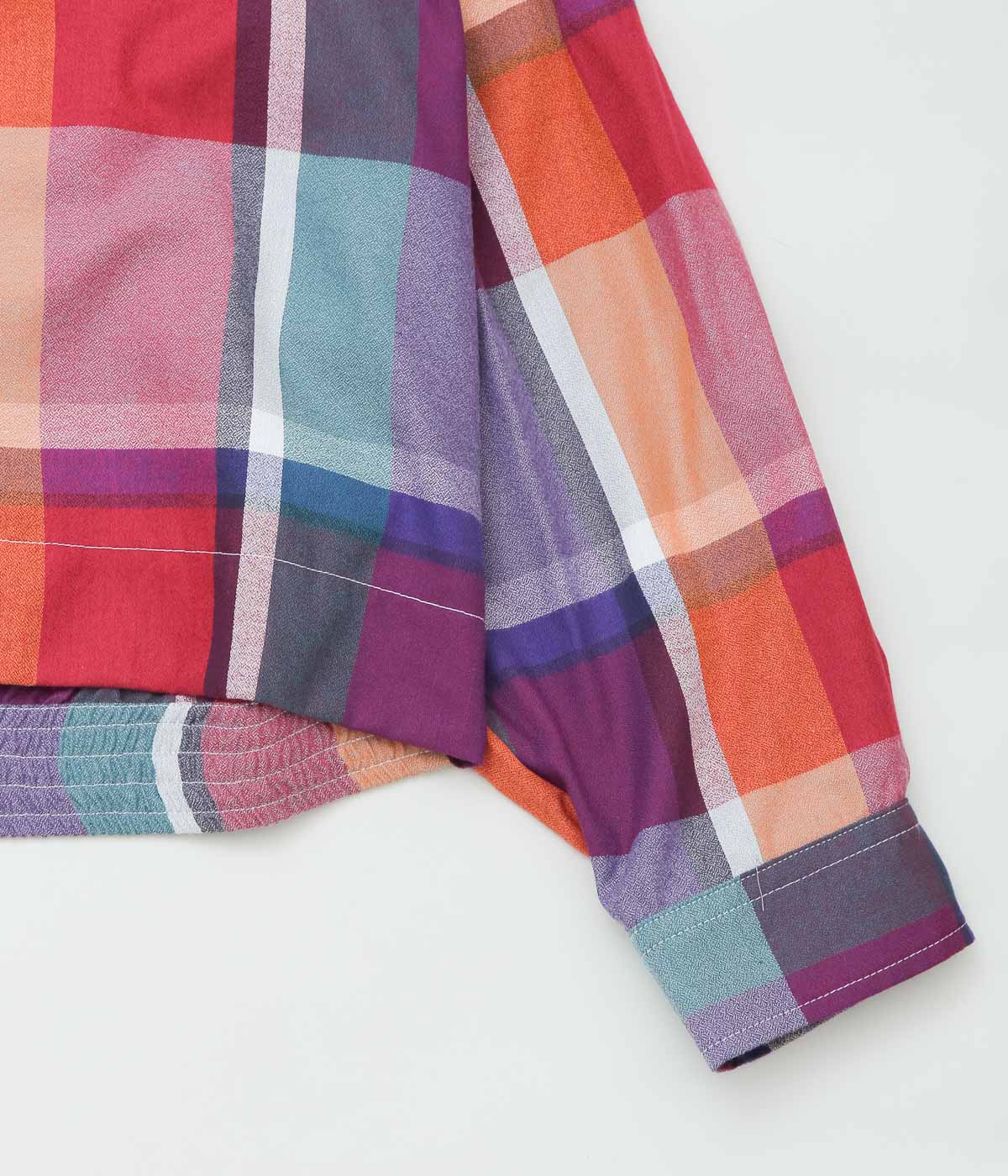 SILLAGE ''RIB BLOUSON'' (DEADSTOCK MULTI CHECK)