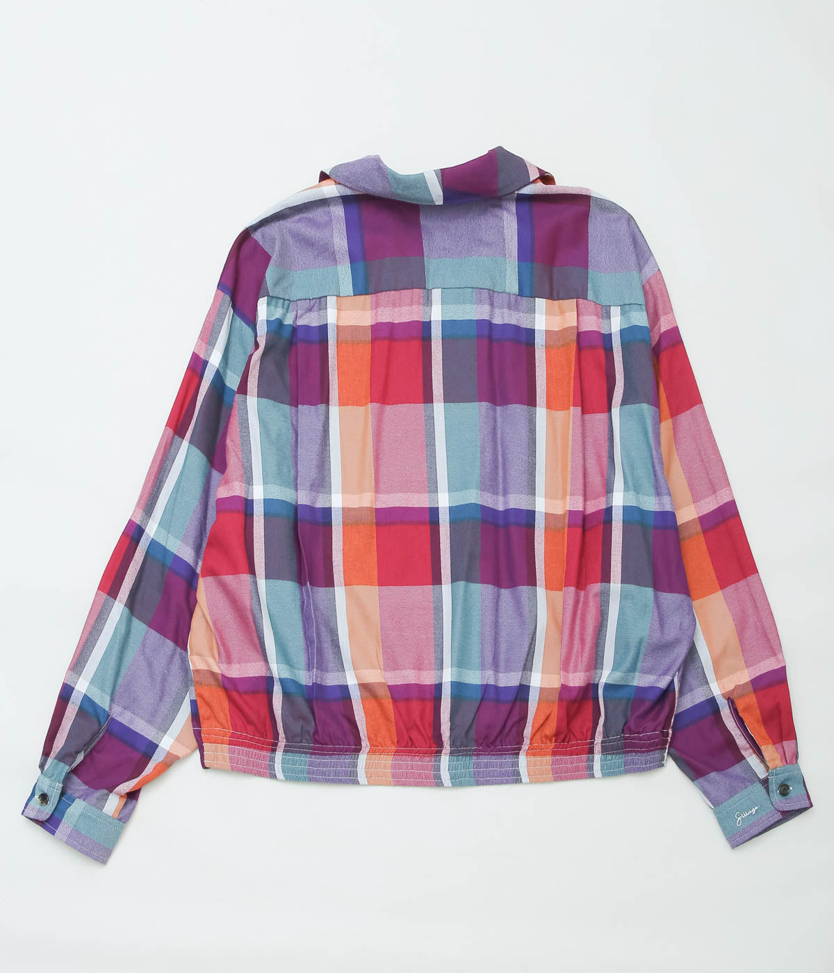 SILLAGE ''RIB BLOUSON'' (DEADSTOCK MULTI CHECK)