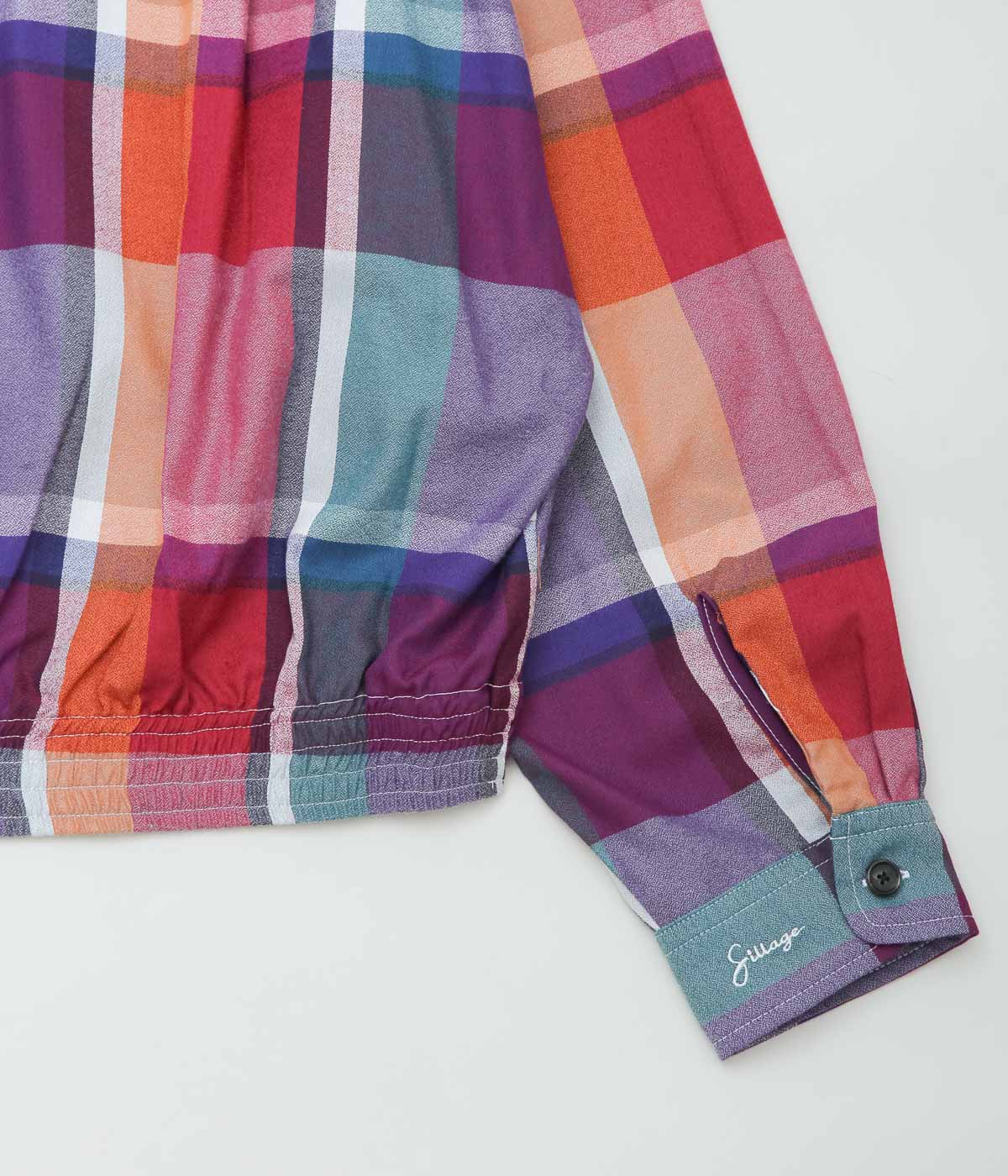 SILLAGE ''RIB BLOUSON'' (DEADSTOCK MULTI CHECK)