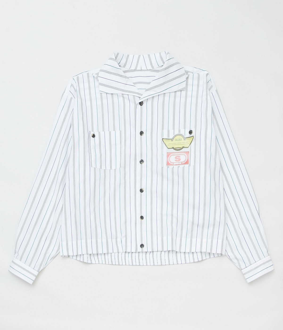 SILLAGE ''RIB BLOUSON'' (DEADSTOCK WHITE STRIPE)