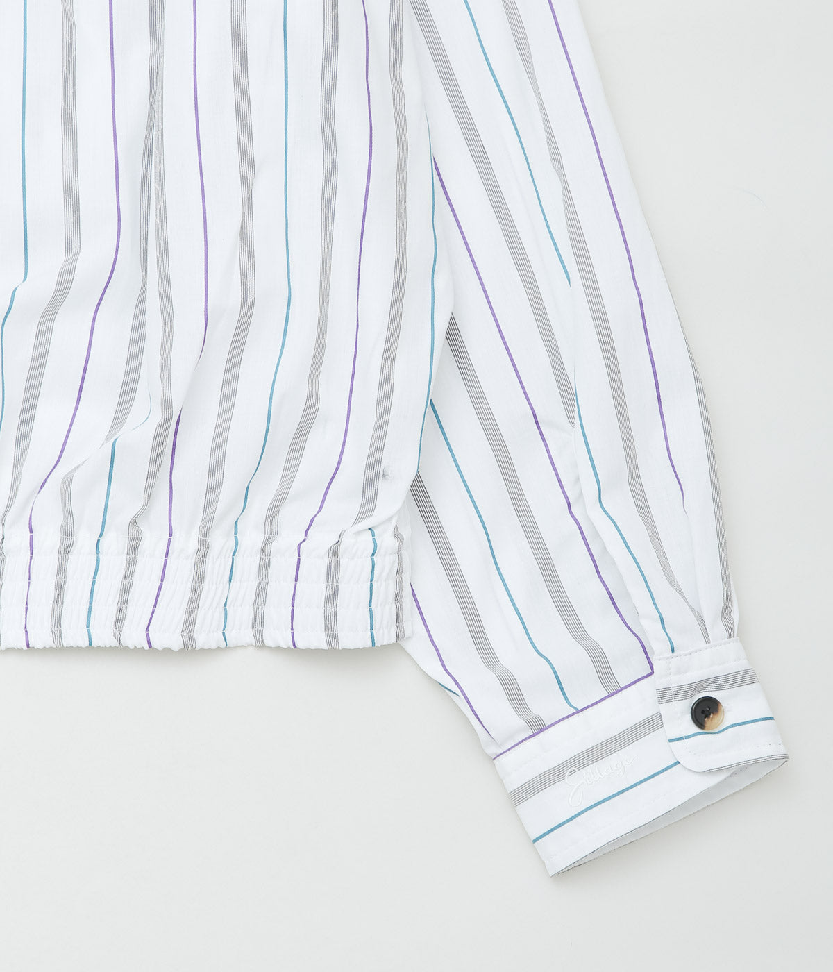 SILLAGE ''RIB BLOUSON'' (DEADSTOCK WHITE STRIPE)