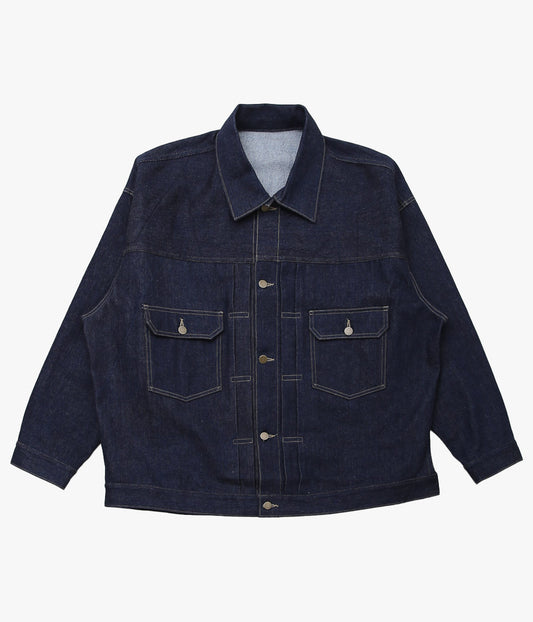 SILLAGE ''TRUCKER JACKET'' (DENIM ONE WASH)