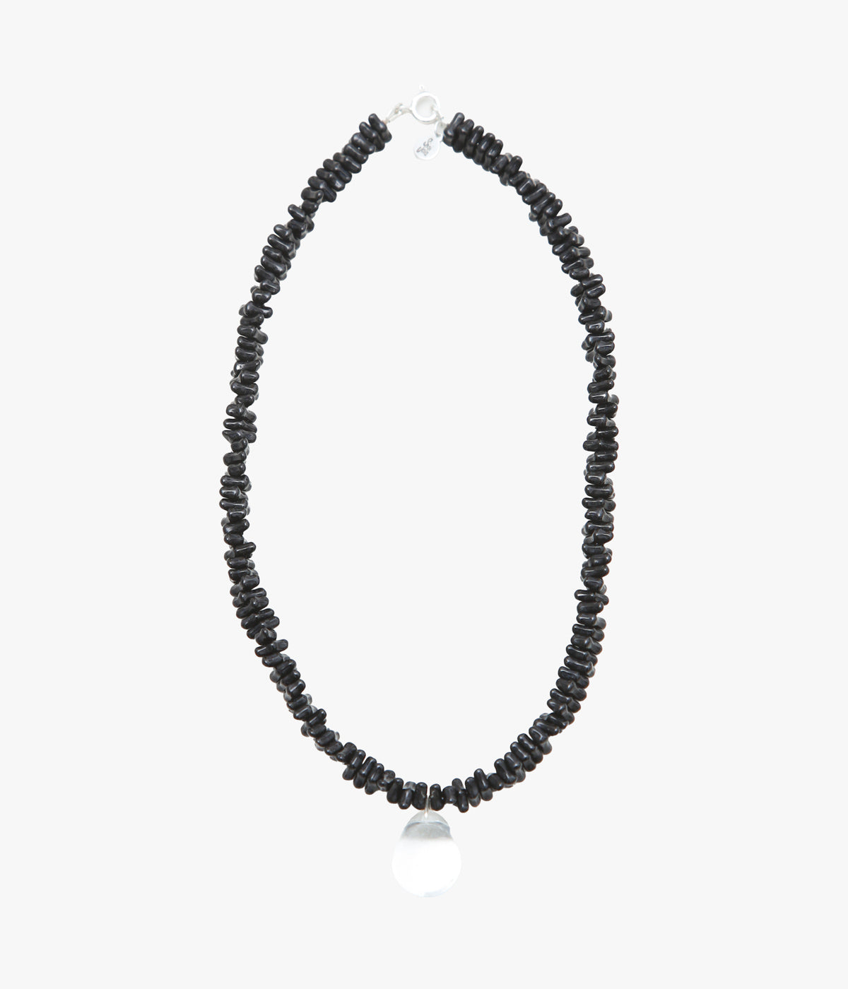 SISI JOIA ''CORAIL NECKLACE'' (BLACK / CLEAR)