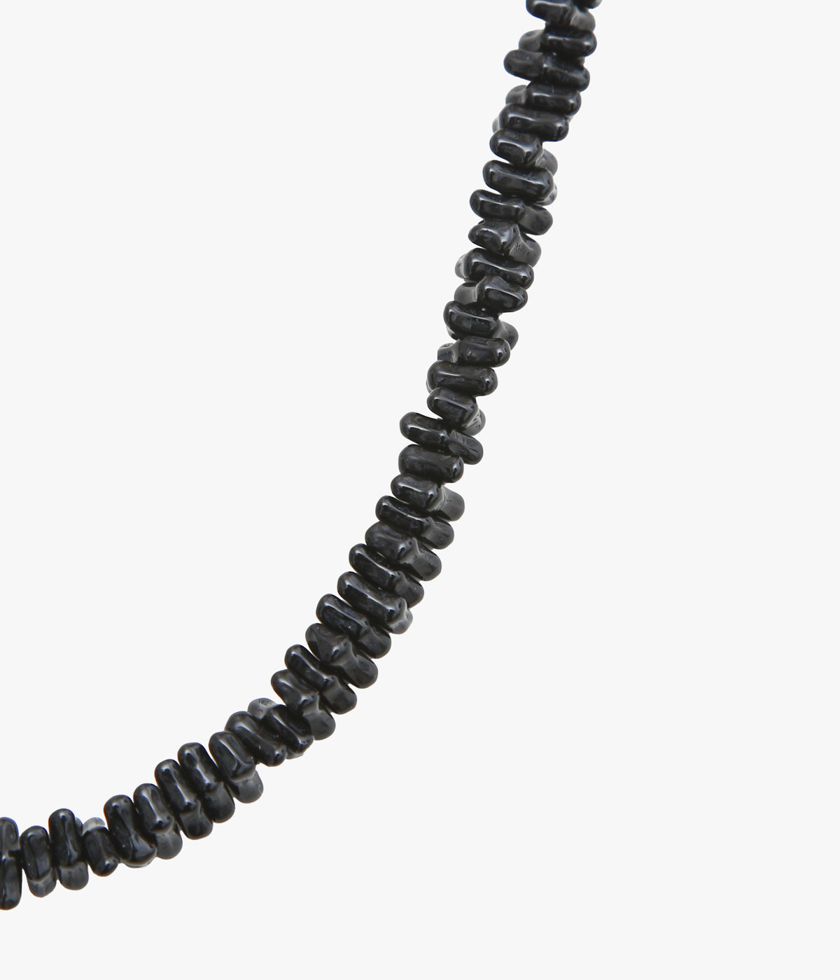 SISI JOIA ''CORAIL NECKLACE'' (BLACK / CLEAR)