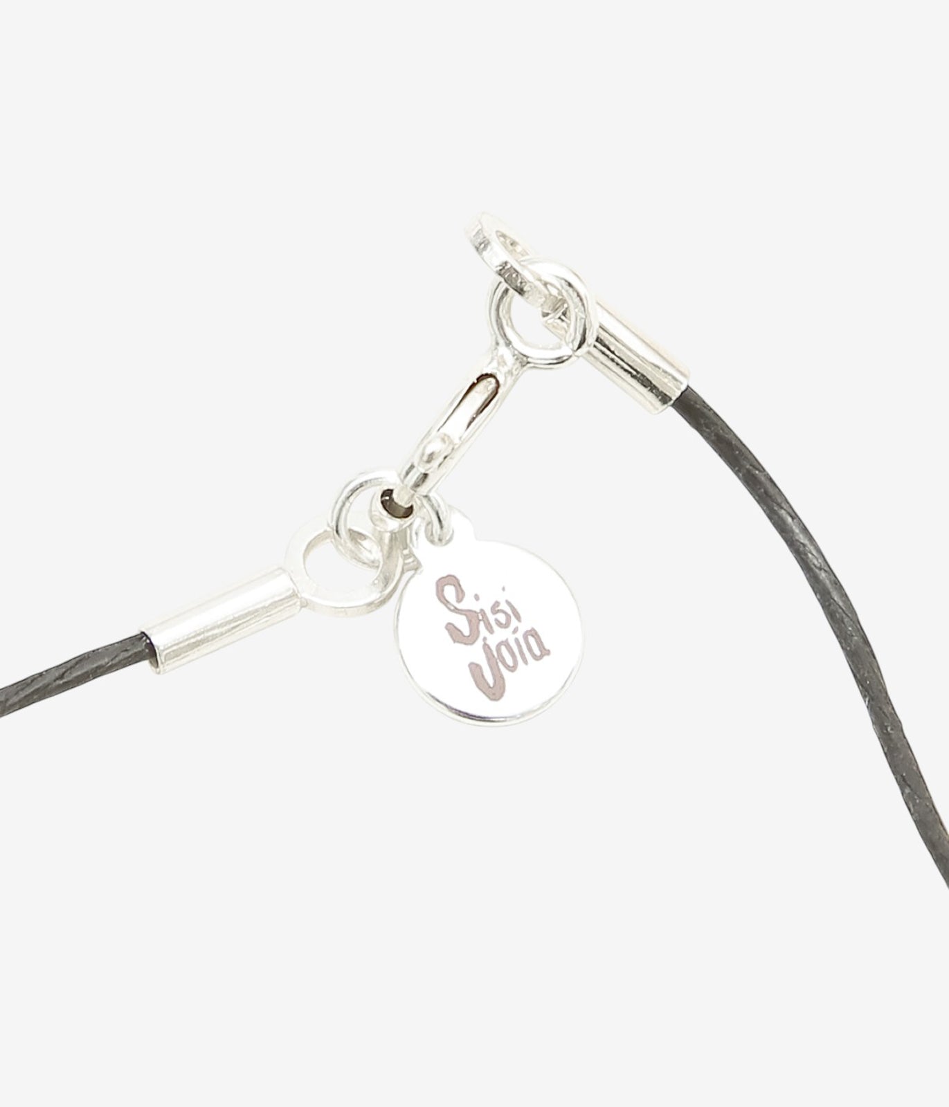 SISI JOIA 'NOUE NECKLACE' (FROST×CLEAR×BDIA / BLACK)