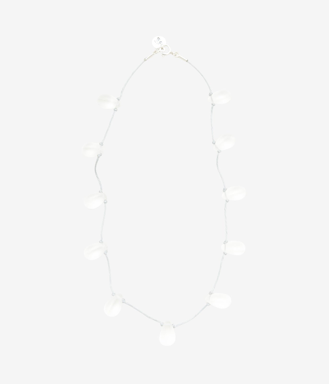 SISI JOIA ''NOUE NECKLACE'' (FROST / GREY)