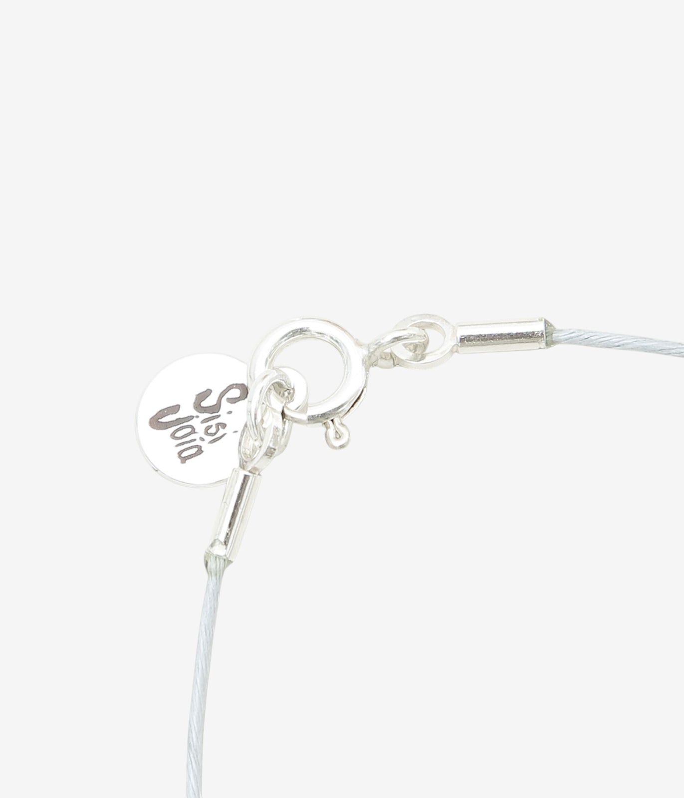 SISI JOIA ''NOUE NECKLACE'' (FROST / GREY)