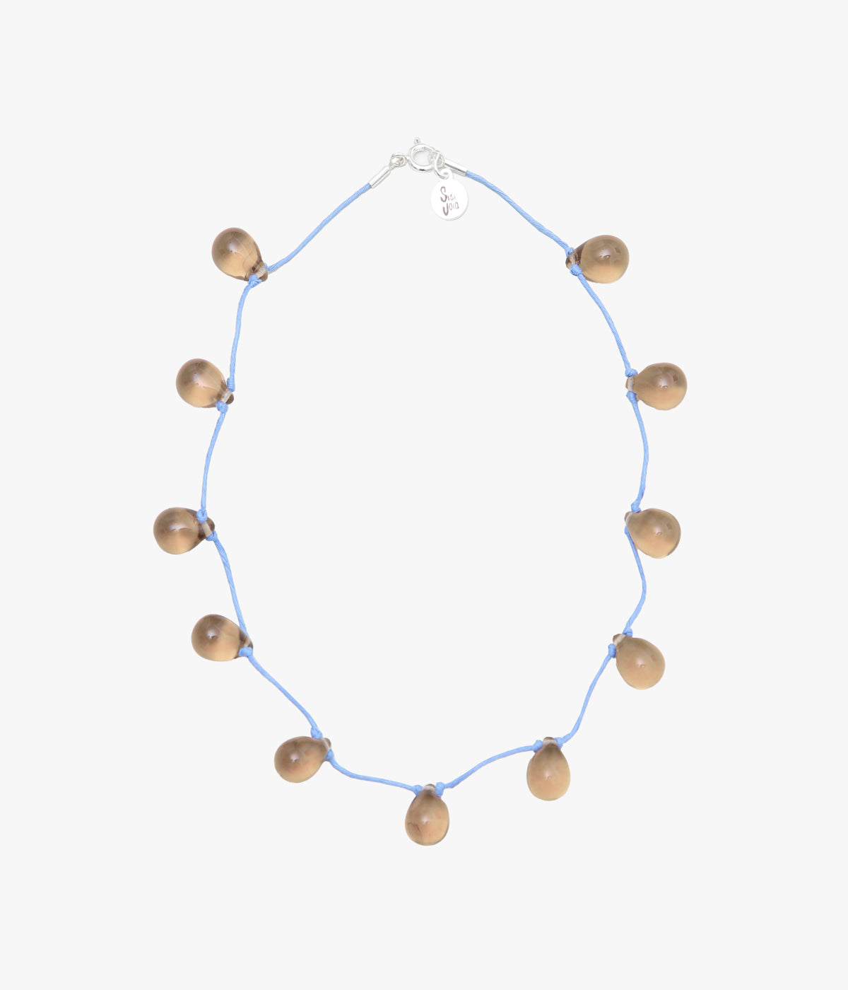 sisi joia NOUE necklace BLUE Noué necklace - Clear ⁄ Blue – Sisi