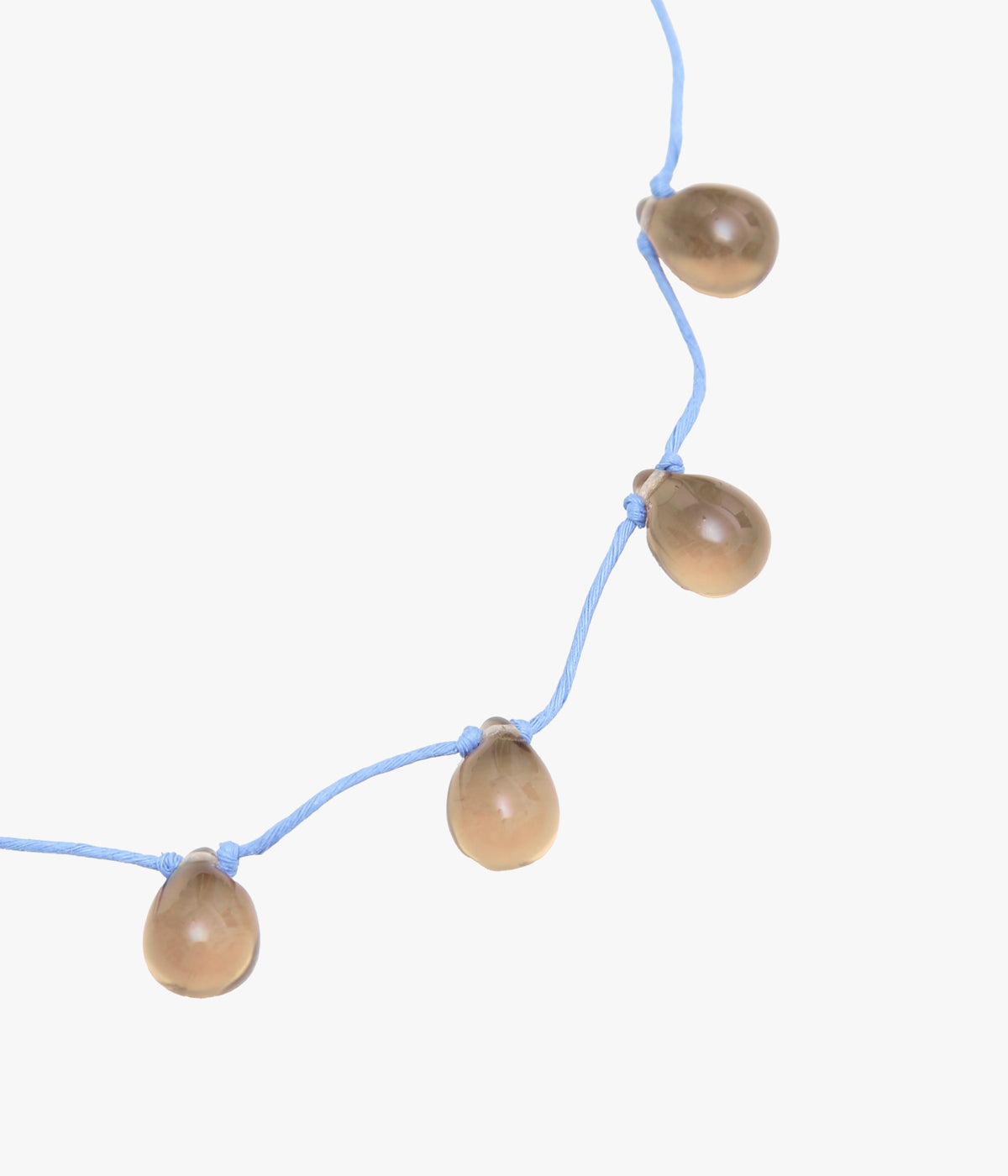 SISI JOIA ''NOUE NECKLACE'' (SMOK / LT BLUE) – THE STORE BY MAIDENS