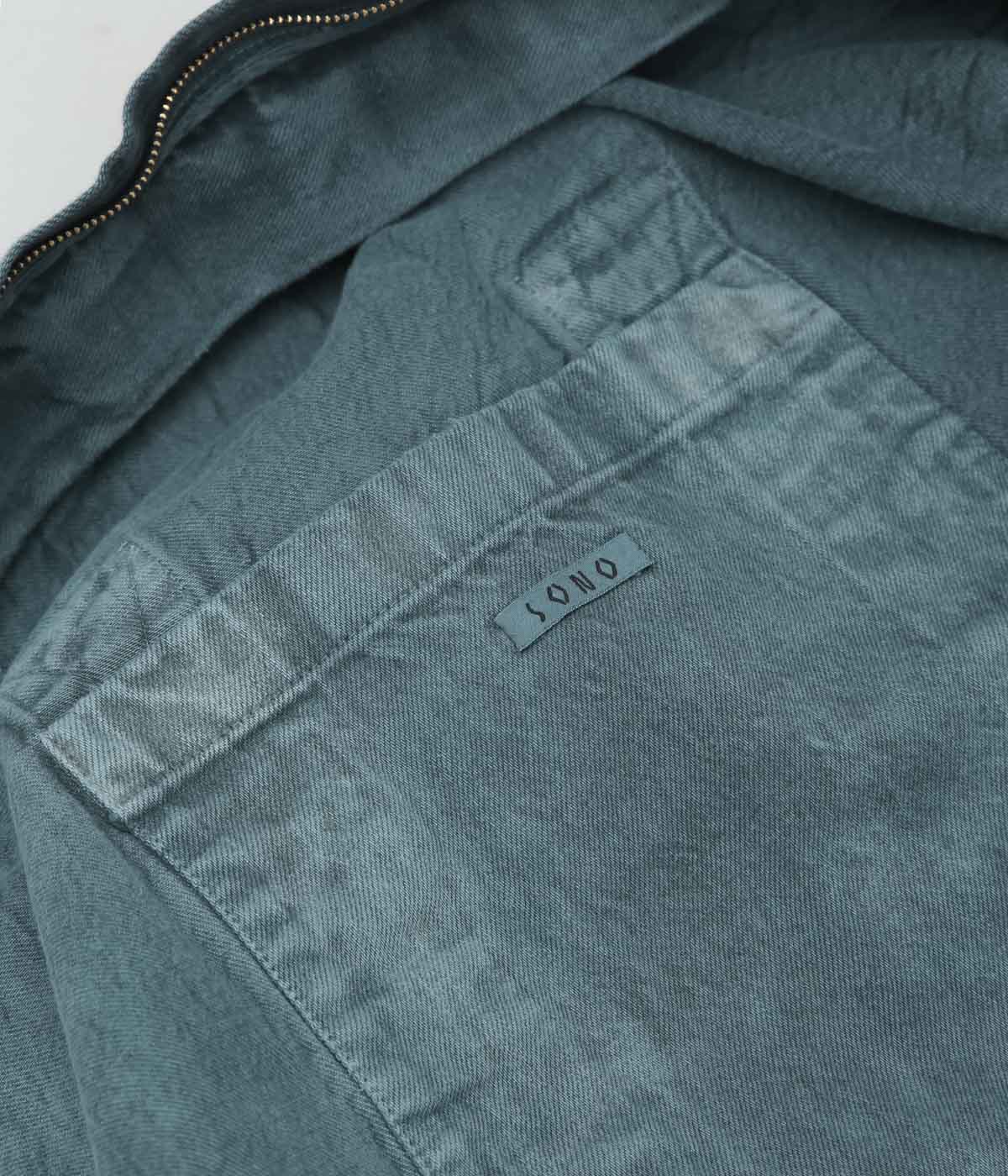 SONO ''BOMBO BAG (MEDIUM)'' (BLUESTONE)