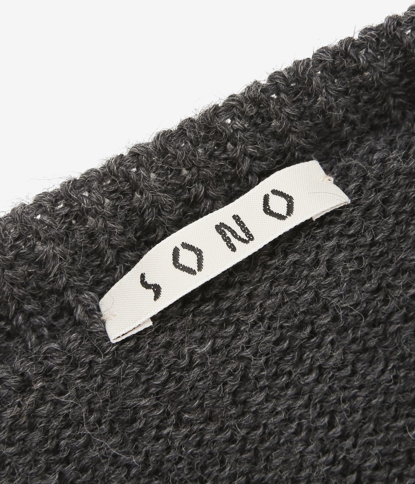 SONO ''CASPA CARDIGAN'' (CHARCOAL)
