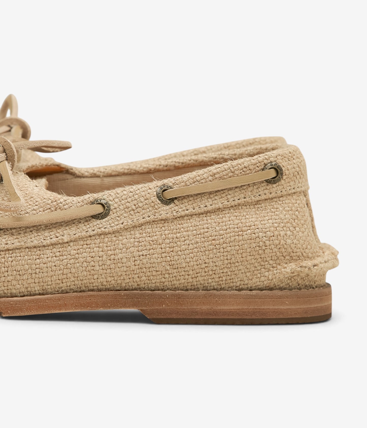 SPERRY TOPSIDER × COLBO ''2-EYE BOAT SHOES'' (NATURAL JUTE)