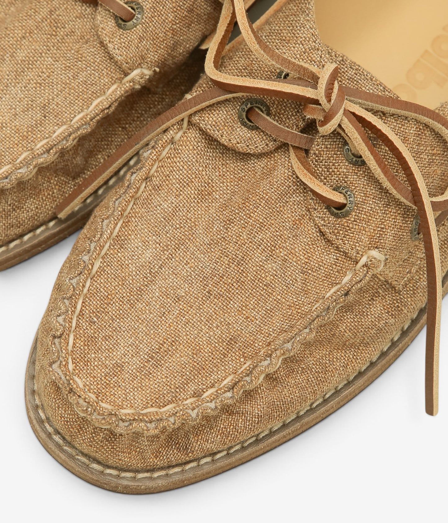 SPERRY TOPSIDER × COLBO ''2-EYE BOAT SHOES'' (WASHED LINEN)