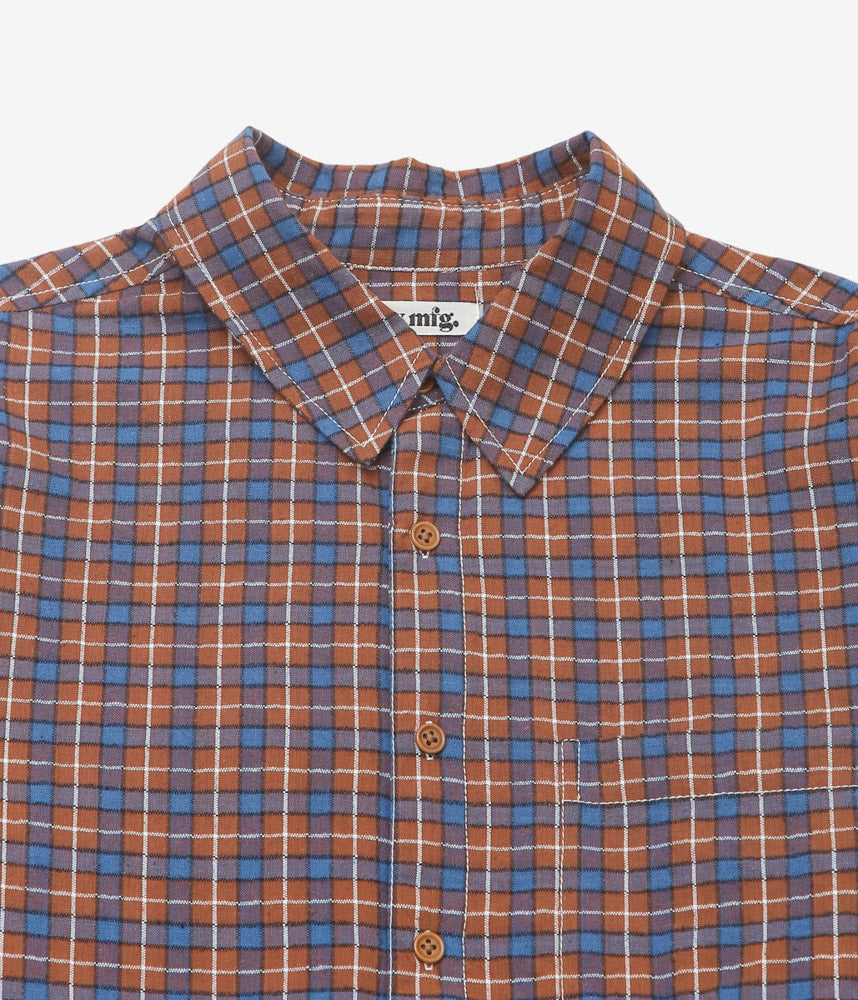 STORY MFG ''BRACKEN SHIRT'' (SANDSTONE HANDLOOM)