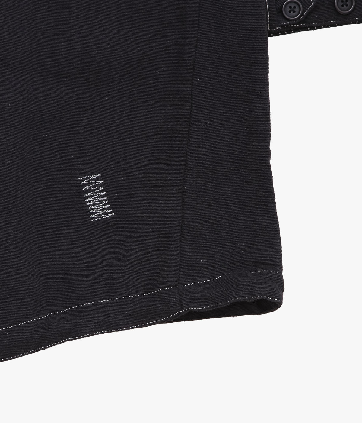 STORY MFG ''BRAMBLE PARKA'' (BLACK WONKY-WEAR)