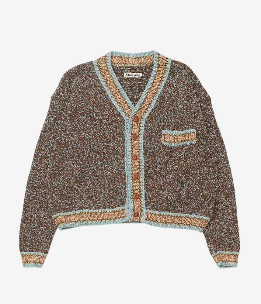 STORY MFG ''BULB CARDIGAN'' (TWISTED MOSSBANK)