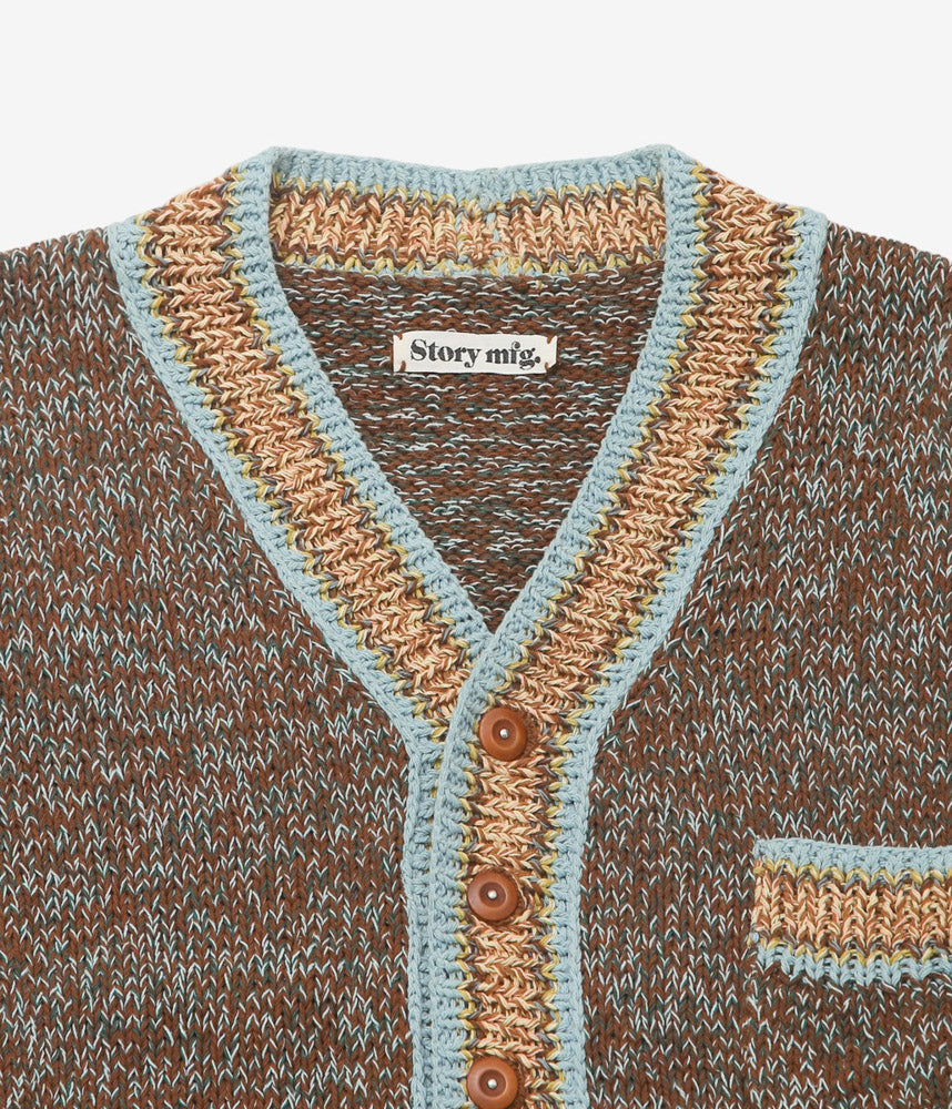 STORY MFG ''BULB CARDIGAN'' (TWISTED MOSSBANK)