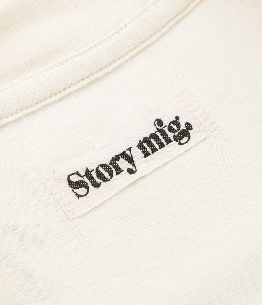 STORY MFG ''GRATEFUL TEE LS'' (ECRU FROGS)