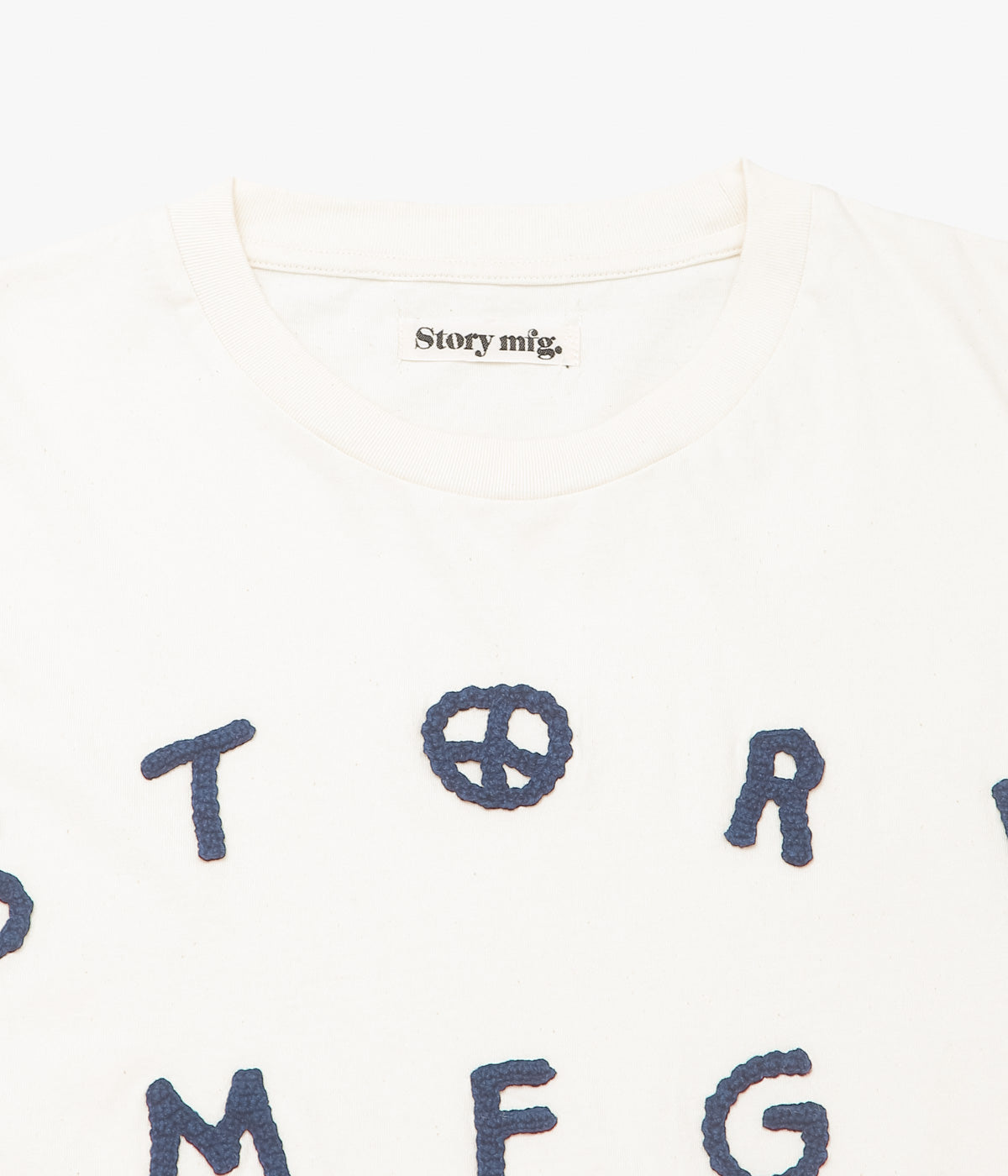 STORY MFG. ''GRATEFUL TEE SS'' (CROCHET PEACE)