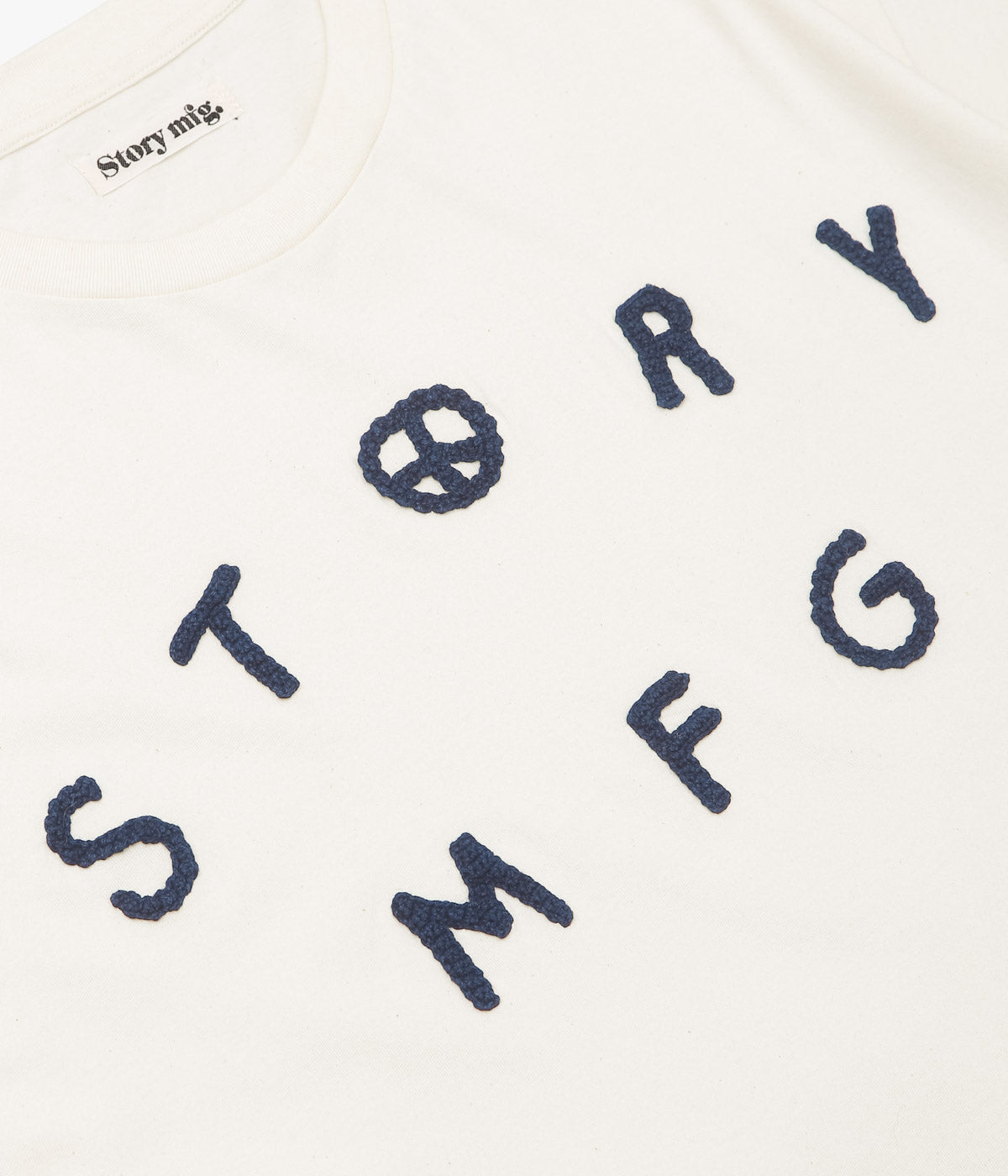 STORY MFG. ''GRATEFUL TEE SS'' (CROCHET PEACE)