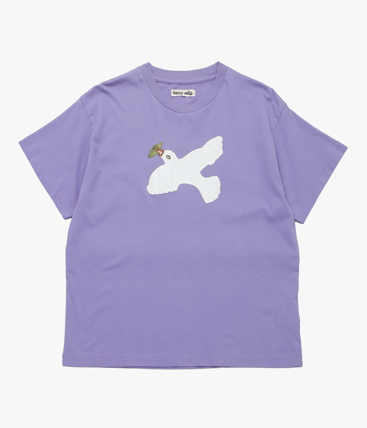 STORY MFG. ''GRATEFUL TEE SS'' (PURPLE DOVE)