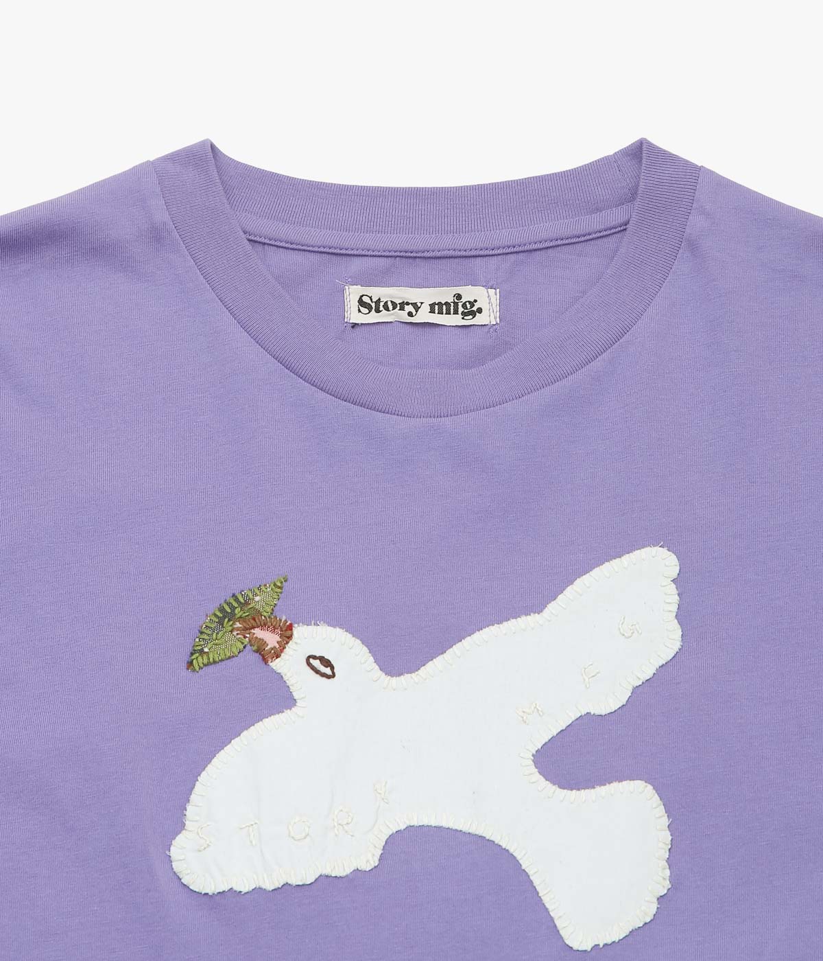 STORY MFG. ''GRATEFUL TEE SS'' (PURPLE DOVE)
