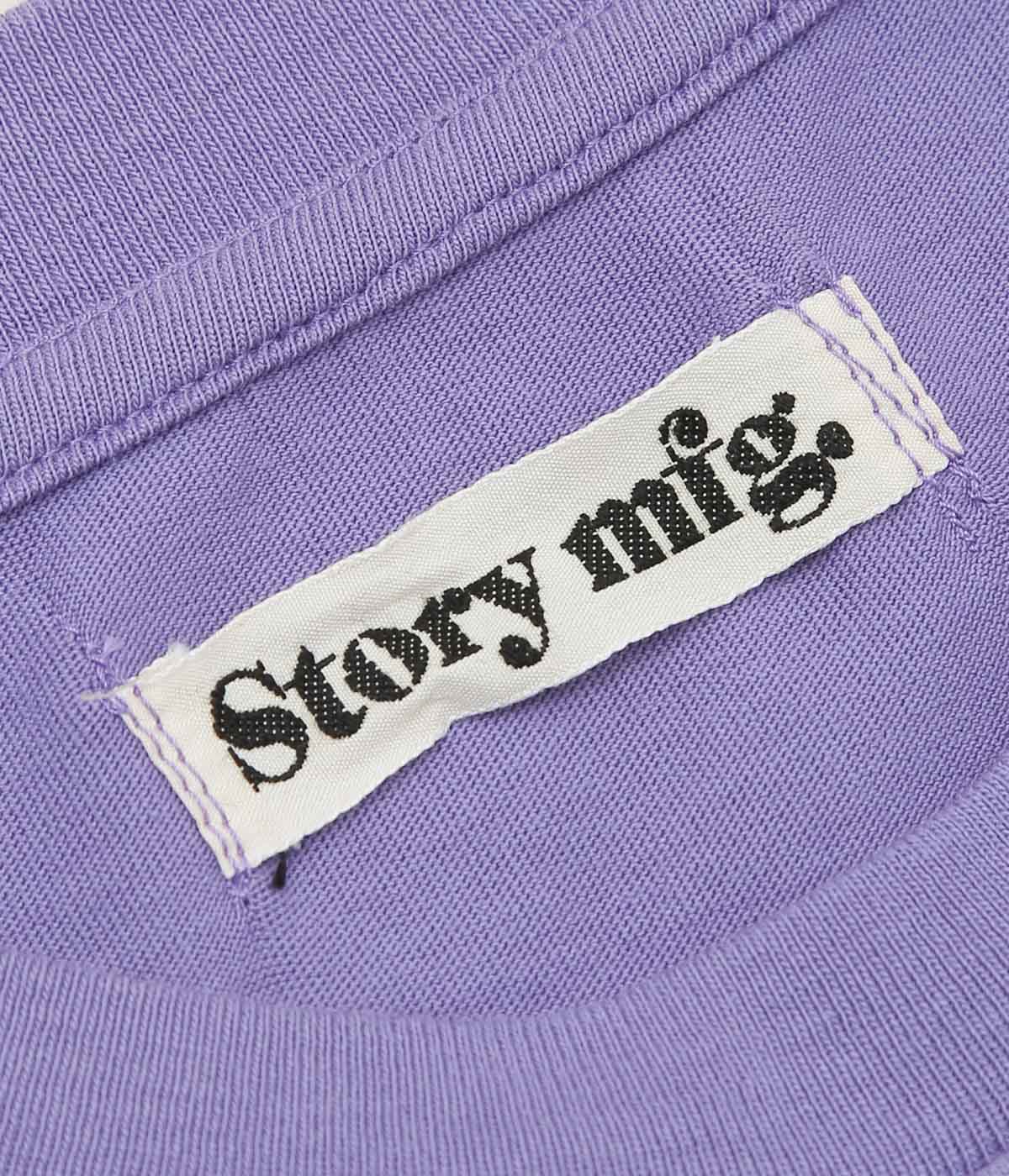 STORY MFG. ''GRATEFUL TEE SS'' (PURPLE DOVE)