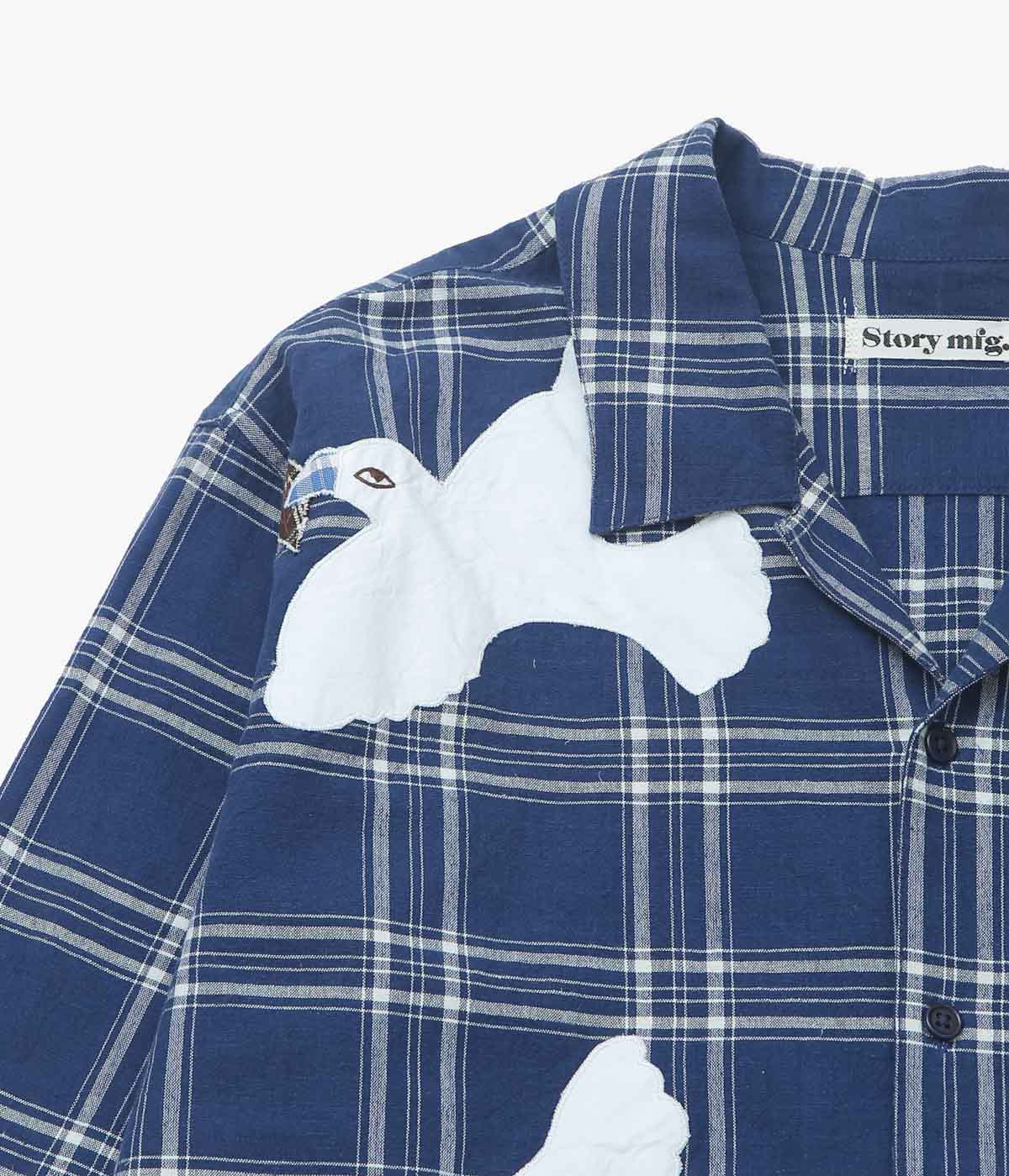STORY MFG. ''GREETINGS SHIRT LS'' (DOVES)