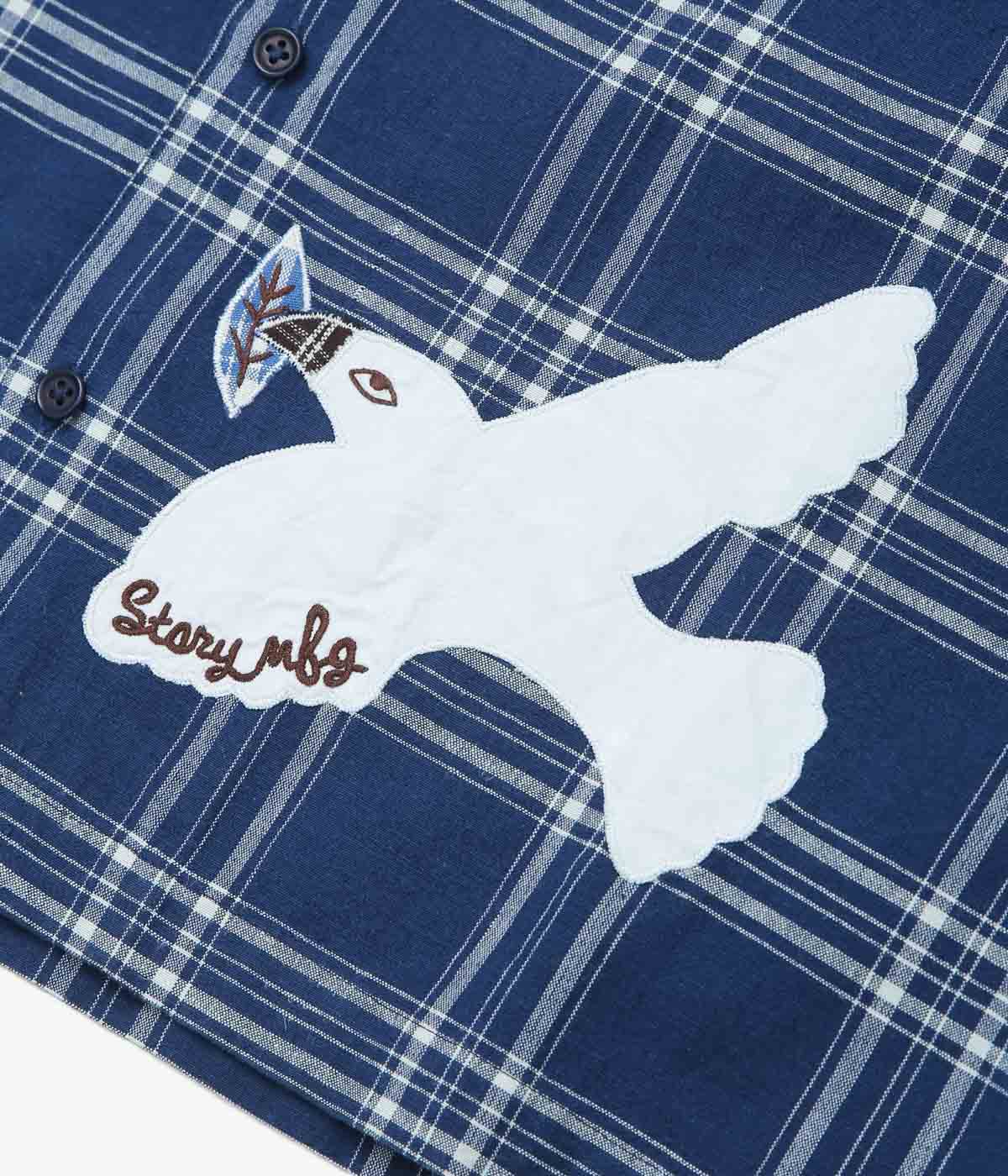 STORY MFG. ''GREETINGS SHIRT LS'' (DOVES)