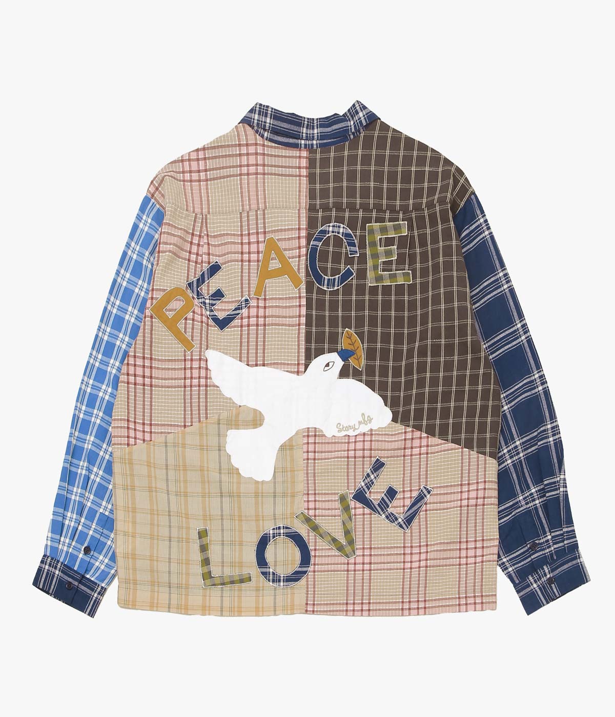 STORY MFG "GREETINGS SHIRT LS" (PEACE AND LOVE)