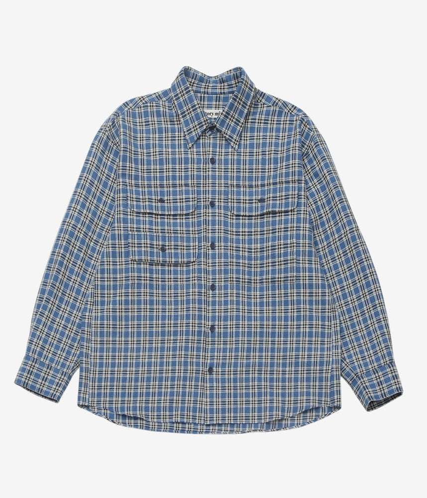 STORY MFG ''HARVEST SHIRT'' (KYANITE HANDLOOM)