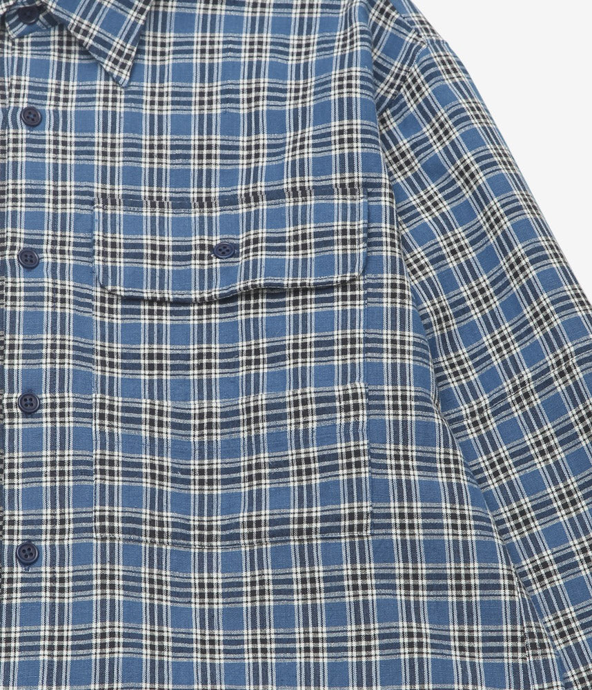 STORY MFG ''HARVEST SHIRT'' (KYANITE HANDLOOM)