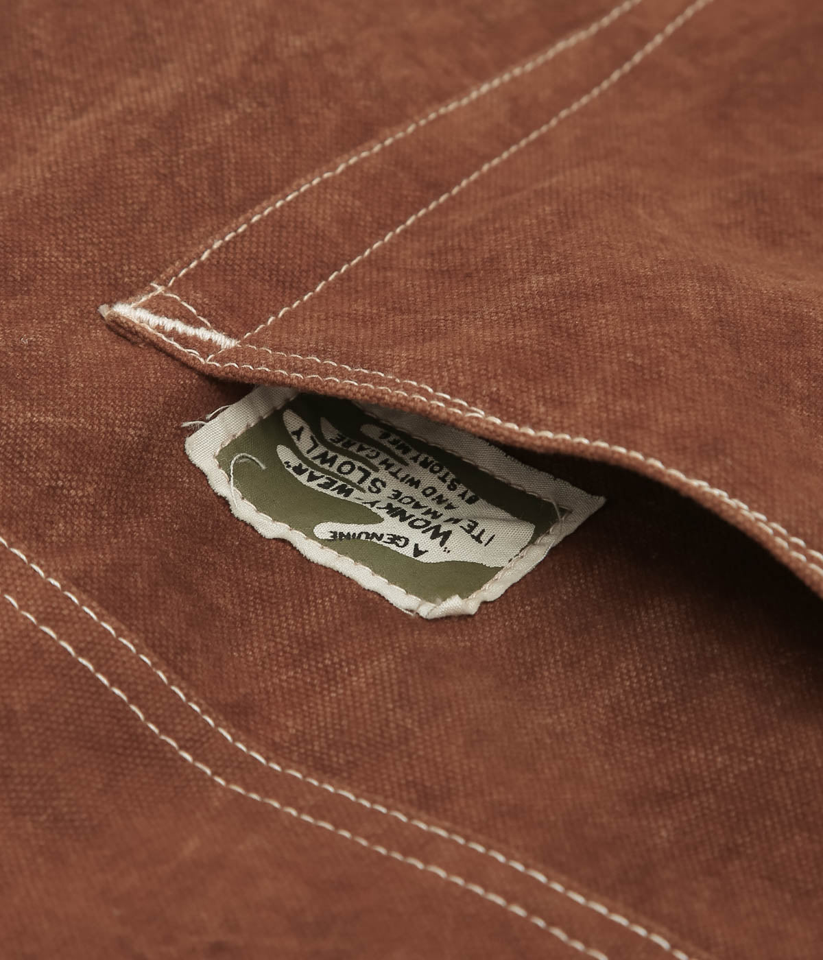 STORY MFG "LUSH CARPENTER SHORTS" (BROWN WONKY-WEAR)