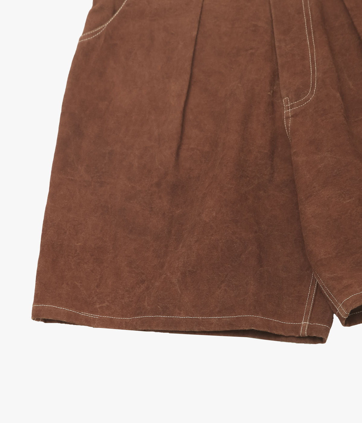STORY MFG "LUSH CARPENTER SHORTS" (BROWN WONKY-WEAR)
