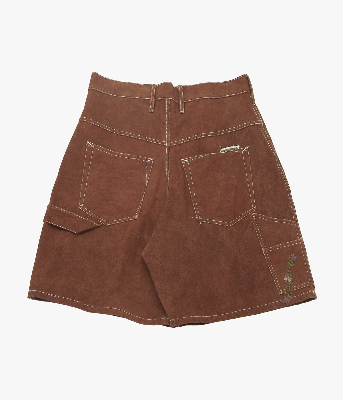 STORY MFG "LUSH CARPENTER SHORTS" (BROWN WONKY-WEAR)