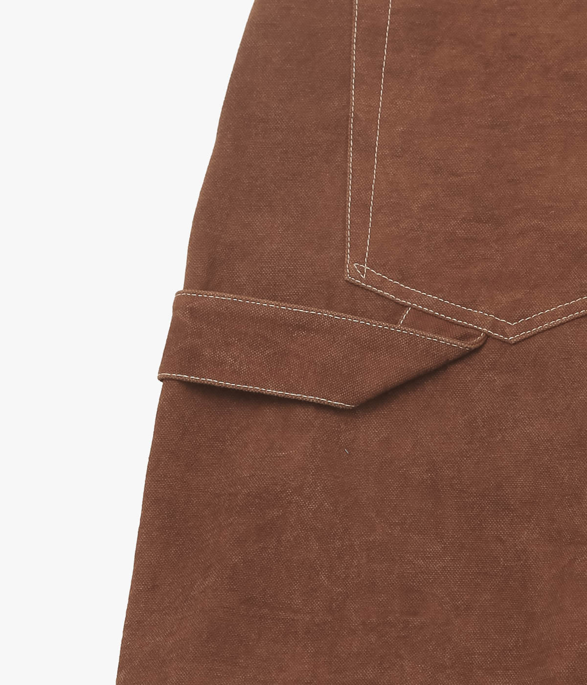 STORY MFG "LUSH CARPENTER SHORTS" (BROWN WONKY-WEAR)